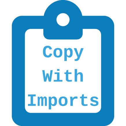 Copy With Imports